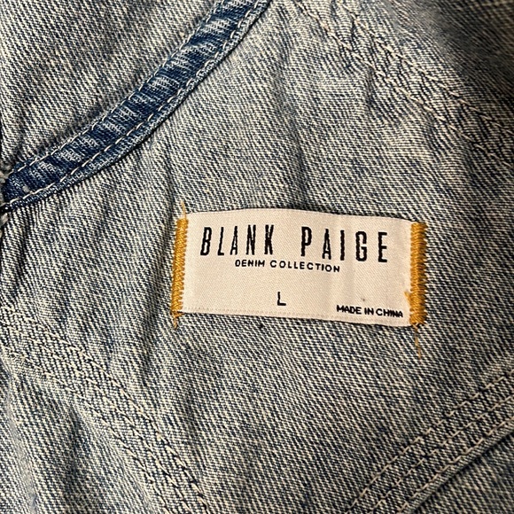 blank paige Pants & Jumpsuits Blank Paige Denim Overalls Poshmark